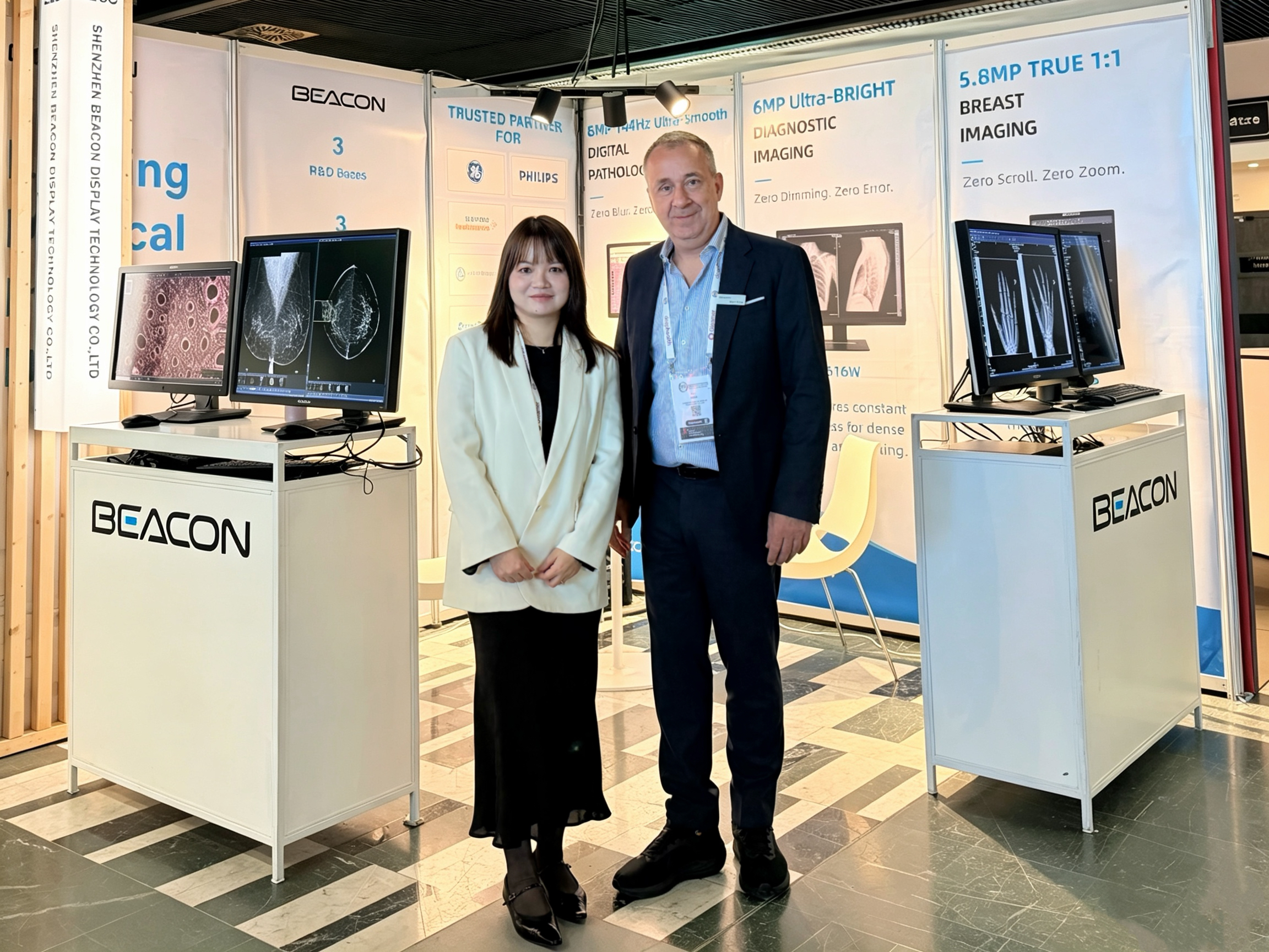 Approfondissement mondial et progression constante : Beacon fait ses débuts aux Journées Francophones de Radiologie (JFR)